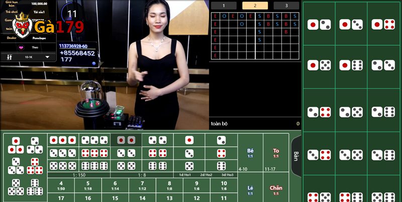 Giới thiệu chi tiết về trò chơi tài xỉu Ga179